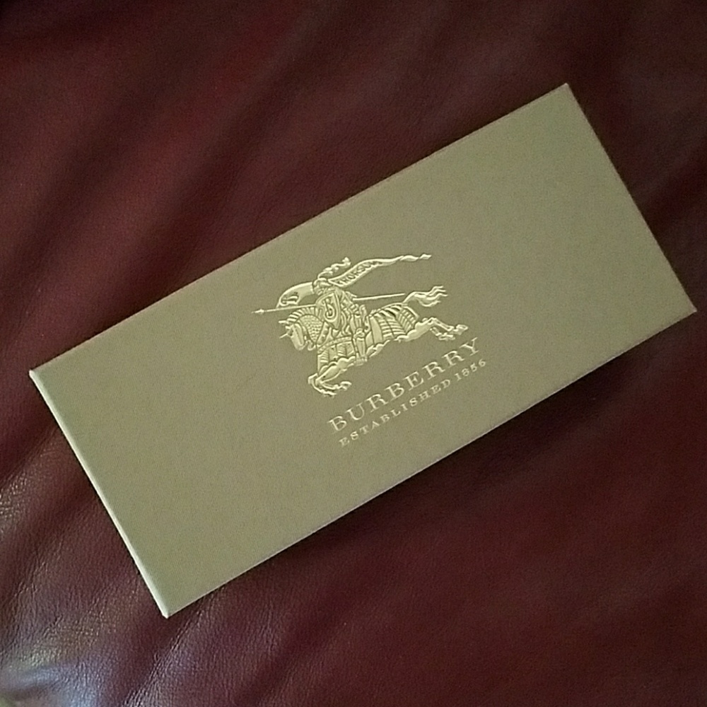 Burberry Cardboard Eyeglass Box